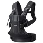 Marsupiu pentru copii BabyBjorn 098025E1 One Air Black, 3D Mesh