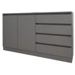 Комод Smartex (16102) Т2 140cm Grafit