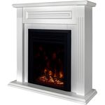 Șemineu electric ArtFlame Orina & Cris, 900x900x270mm, Alb