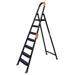 Scară Eurostep 6+1 LEO, neagră