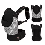 Marsupiu pentru copii KinderKraft KNHUGG00BLKBI00 Huggy Bizuu lunar black