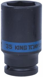 Набор головок, бит, насадок King Tony 643535M головка торцевая ударная глубокая 3/4
