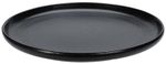Тарелка Promstore 51361 de servire 26cm Black, ceramica