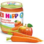 Hipp пюре яблокo и морковь, 125г