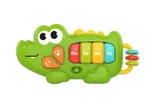 Jucărie muzicală Huanger (22580) Pian Crocodil, cu lumini și muzică HE0567