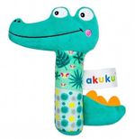 Zornăitoare Akuku 140328 Погремушка плюш Crocodile A0644