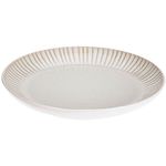 Farfurie Promstore 36666 Farfurie de desert 21cm Reactiv Glaze, alba, ceramica