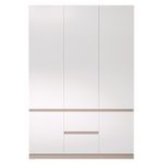 Шкаф Bayro Harmony 1500x2200x550 cu sertare gri piatra