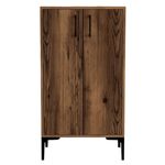 Raft pentru încălțăminte Trendy Prag, Nuc 60x111x35cm