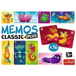 Joc educativ de masă Trefl 02273 Game - Memos classic&plus Cute monsters