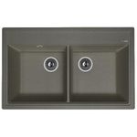 Chiuvetă bucătărie Florentina Lipsi 820 Negru