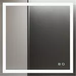 Зеркало для ванной Bayro Elipso 800x800 LED touch c подогревом