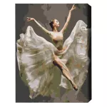 Tablou pe numere BrushMe BS34356FC 40x50cm (fără cutie) Balerină în zbor