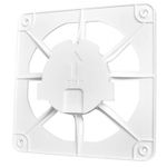 Вентилятор вытяжной airRoxy Решетка 02-300 PVC пластик