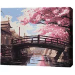 Картина по номерам BrushMe RMG0022FC 30x40сm (fără cutie) Înflorirea sakurei