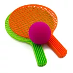 Set tenis mini din plastic (2 palete + minge) 5212 (8150)