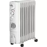 Обогреватель масляный Raf R.0929W, 2400W, White