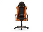 Gaming Chair DXRacer Racing GC-R0-NO, Black/Orange, User max loadt up to 150kg / height 165-195cm