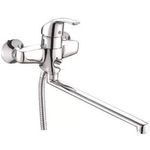 Смеситель для ванны Silvera MPN2207, cu pipa lunga, 30F, crom, Roca