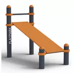 Echipament pentru exerciții în aer liber PlayPark 2219 Banca abdomene C-019