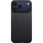 Husă pentru smartphone Pitaka Ultra-Slim Case for iPhone 17 Pro Max Black/Grey (KI1701BPM)