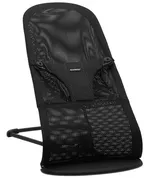 Шезлонг-качалка BabyBjorn Bliss Black, Mesh