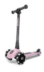 Trotinetă Scoot&Ride 96346 Highway Kick 3 Led Rose