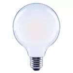 Bec Xavax 112879 LED Filament, E27, 806 lm Replaces 60 W, Globe Bulb, G95, matt, warm white