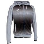 Îmbrăcăminte sport Joma Tiger V Zip-Up Hoodie Sky Blue Black (M) 103236.351