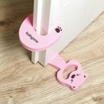 Protectoare pentru inchidere ușa Babyono (2 buc) Pink