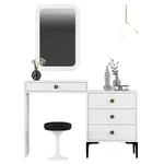 Туалетный столик Trendy Lizbon 549-Alb 124x84x40cm