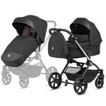 Сărucior pentru copii Tutis 2in1 GIO PLUS Nero Black (1552135)