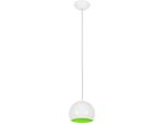 Suspensie Ball alb-verde 1pl 6472