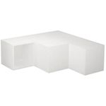 Comodă TV Trendy Compact, alb 90x32x92cm
