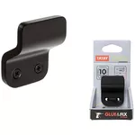 Вешалка для ванной Tatay 52125 Cuier pentru baie Onyx 5.2x4x2.5cm negru