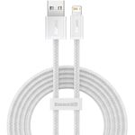 Кабель для моб. устройства Baseus CALD000502 USB-A to Type-C 100W 2m, Dynamic Series, White