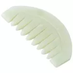 Accesoriu p/u îngrijirea feței inSPORTline 11745 GuaSha (Nefrit/pieptene) 10098