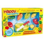 Bucătărie și veselă de jucărie Optmarket 101028171 Set legume si fructe