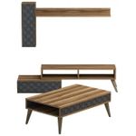 Стенка Trendy Planeta Орех, Calcedonie (комплект мебели для гостиной) (GTR001255)