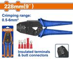 Плоскогубцы Wadfow WCP3609 Cleste pentru papuc de cablu 0.5-6mm