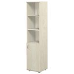 Dulap de birou Tisam 1-дверный полузакрытый на 5 отделений с полками 402х403х1816мм (0662)