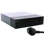 Многорозеточные блок Legrand 4x2P+T(2м-3x1,5/SPD/MCB + инд. LED), чёрный