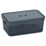 Короб для хранения Promstore 57115 Morsetta XL, 39.3x30x13cm, antratit