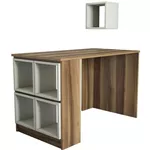 Офисный стол Trendy Cutie, Nuc, Crema 120x75x65cm