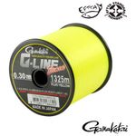 Леска GAMAKATSU G-LINE Element Yellow 0.28mm/5.70kg/1490m