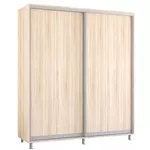 Dulap Mobildor-Lux Aron-P uși glisante din PAL (190x60x220H cm) Sonoma