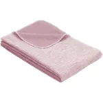 Textile de casă Ibena 2163/500 Jacquard Baumwolldecke Lausanne GOTS Pink