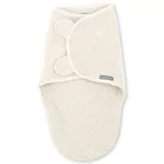 Аксессуар для пеленания Bright Starts 17386-003 Ingenuity SwaddleMe din muselina, 0-3 luni, 1.5 TOG, Cream