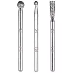 Set de tubulare, bite, duze Wolfcraft 5988000 Set de stifturi diamante de slefuit 3 piese