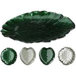 Посуда прочая Excellent Houseware 20933 Platou de servire 28cm/26cm Frunza tropicala